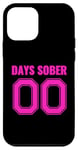 Coque pour iPhone 12 mini 0 Days Sober Funny Sports Drinking - Mignon et drôle