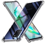 Coque Gel TPU Anti-Shock Transparent pour Samsung Galaxy Note 10 Lite