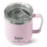 VAHDAM, Sister Mug - Christmas Gifts for Sister from Sisters & Brothers | Birthday Gifts for Sister, Sister Gifts | Stainless Steel, Vacuum Insulated Coffee Mugs | Gifts for Women, Gifts for Her