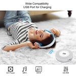 Portable CD Player BT With Speaker Anti Skip CD Player For Car MP3 Compatibility