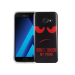 Étui pour Téléphone Portable Samsung Galaxy A3 (2017) Coque Arrière Bumper Rot