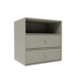 Montana - Montana Mini 1006 - Module With Two Drawers - Fennel - Hyllsystem - Peter J. Lassen - Grön - MDF