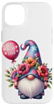 iPhone 14 Plus Best Mother's Day Gnome Elf Lilac Flowers Mom Balloon Mummy Case