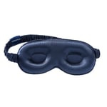 Lenoites Mulberry Silk Contour Sleep Mask Navy Sovmask 1 st