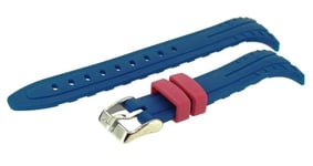 Vagary Par Citizen Aqua 39 Chrono Bracelet de Rechange Bleu Plastique IA4-916-70