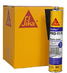 Sikaflex PRO 11 FC - Mastic-colle tout en 1 à prise rapide et multi applications -SNJF - Lot de 12 cartouches 300ml - 300ml