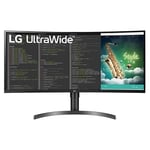 LG UltraWide 35WN75CP-B 35 3440 x 1440 (UltraWide) HDMI DisplayPort USB-C 100Hz Dockingskærm