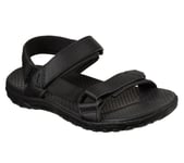 SKECHERS Men's Reggae-Elsinore Outdoor Sandals in Black Size 6 - 12