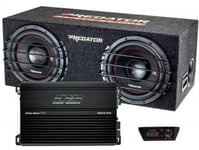 2 x 12" MDS Predator Bassopaketti 2000W