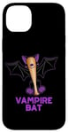 Coque pour iPhone 14 Plus Jeu de mots amusant en forme de chauve-souris vampire