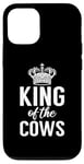 Coque pour iPhone 12/12 Pro Le roi des vaches amateur de vache