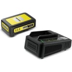 Set batterie KARCHER Power 18V / 2.5 Ah avec ecran LCD et chargeur rapide