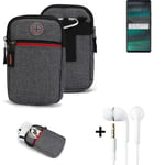 Belt bag + headphones for Google Pixel 6a Phone case