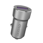 Dudao 12V USB-A QC3.0 Biloplader - 5A/22.5W - Grå