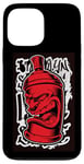 Coque pour iPhone 13 Pro Max Y2K Bombe de peinture en spray pour graffiti rétro Street Art Old Skool