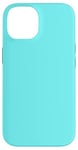 Coque pour iPhone 14 Couleur bleu électrique simple