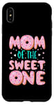 Coque pour iPhone XS Max Mom of The Sweet One 1st Birthday Family Matching Donut gift