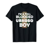 Mens I'm an Urhobo Boy Nigerian Flag Thumbprint Nigeria DNA T-Shirt