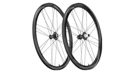 Paire de roues route campagnolo shamal carbon disc   12x100   12x142 mm   centerlock   produit reconditionne