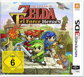 The Legend of Zelda: Tri Force Heroes (Engelskt spel, tysk box och manual)