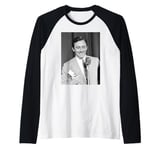 Robert Vaughn The Man From U.N.C.L.E. In London 1966 Raglan Baseball Tee