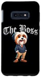 Coque pour Galaxy S10e The Boss Veste pour chien Terrier tibétain