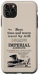 iPhone 11 Pro Max Imperial Airways Vintage 1930s Air Travel Ad Case