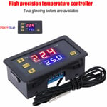 12v temperaturregulator dubbel LED digital display intelligent termostat mikrostyrplatta temperatur lämplig för inomhusbruk