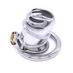 Luckly77 Male Anti Masturbation Chastity Device; Male Lock; Other Interesting Toys; Ring Shape With Anti Detaching Ring Privacy Convenience (Size : 45mm)