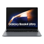 Samsung Galaxy Book4 Ultra Ordinateur portable 16'', Intel Evo Edition – Intel Core Ultra 9, 32Go RAM 1 TERA SSD NVIDIA GeForce RTX, Gris Anthracite, Clavier AZERTY FR