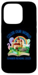 Coque pour iPhone 14 Pro Color Our World. Programme de lecture d'été 2025 arc-en-ciel