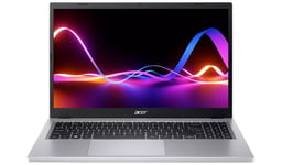 Acer Aspire 3 Laptop in Pure Silver 15.6in i3-N305 cpu, 8Gb ram, 512GB NVME SSD