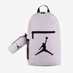 Nike Air Jordan Jumpman Backpack with Pencil Case School Rucksack Bag Pink Foam