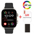 2024 Uusi Aito Hello Watch 3 Plus Älykello 49Mm Amoled 4G Rom Nfc Kompassi Kello Bluetooth Puhelu Urheilu Älykello Miehet Naiset_Black Trail black_With original box