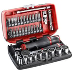 Facom R2NANO.PG Coffret compact de serrage 1/4" + Set de vissage 38 outils