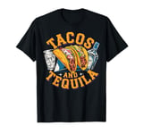 Tacos and Tequila Lover Foodie Gift Mexican Food Cinco De T-Shirt