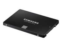 Samsung 860 EVO MZ-76E250B - SSD - chiffré - 250 Go - interne - 2.5" - SATA 6Gb/s - mémoire tampon : 512 Mo - AES 256 bits - TCG Opal Encryption 2.0
