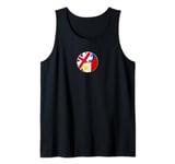 British Filipino Flag English Philippines Filipino English Tank Top