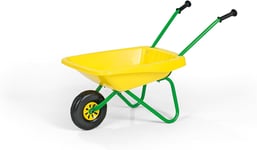 ROLLY TOYS | Strong Wheelbarrow with Metal Frame | 270873, Yellow, 77 cm × 37 cm