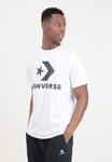 CONVERSE T-Shirt Blanc Manche Courte T-Shirt Hommes Blanc Logo Star Chevrolet