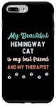 iPhone 7 Plus/8 Plus Hemingway Polydactyl Cat Owner Lover Therapist And Friend Case