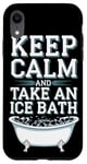 iPhone XR Ice Bath and Cold Shower Wellness Cold Therapy Recovery Tee Case