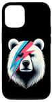 Coque pour iPhone 15 Bear Rock Music Concert Band, rétro, nouveauté, Funny Bear