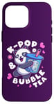 Coque pour iPhone 16 Pro Max Panda, K-Pop & Bubble Tea, Musique coréenne, Mignon et