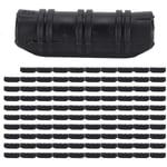 100 Pcs Serre Clips 25Mm Clips Serre De Jardin Elevées Fixation Bache Serre Pour Fixation Serre Bannière Tuyau Jardin Films - Noir