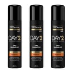 TRESemmé Day 2 Brunette Dry Shampoo 250ml -3 pack