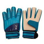 Tottenham Hotspur FC Barn/Junior Crest Målvaktshandskar 10- White/Navy Blue 10-16 Years