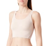 Triumph Women's Flex Smart Pull-ON Bra TOP EX, Soft Praline, 02