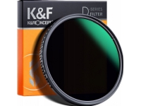 Kf Filter K&amp f Filter Full Grå Justerbar Nd3-nd1000 62mm / 62 Mm / Kf01.1834