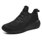 ADFD Lightweight Breathable Running Shoes for Men Mesh Sports Shoes Lace-free Design Suitable for All Kinds of Sports and Daily Wear,B,44